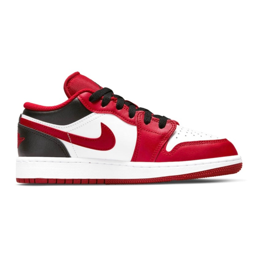 Air Jordan 1 Low GS Chicago Bulls Gym Red Black