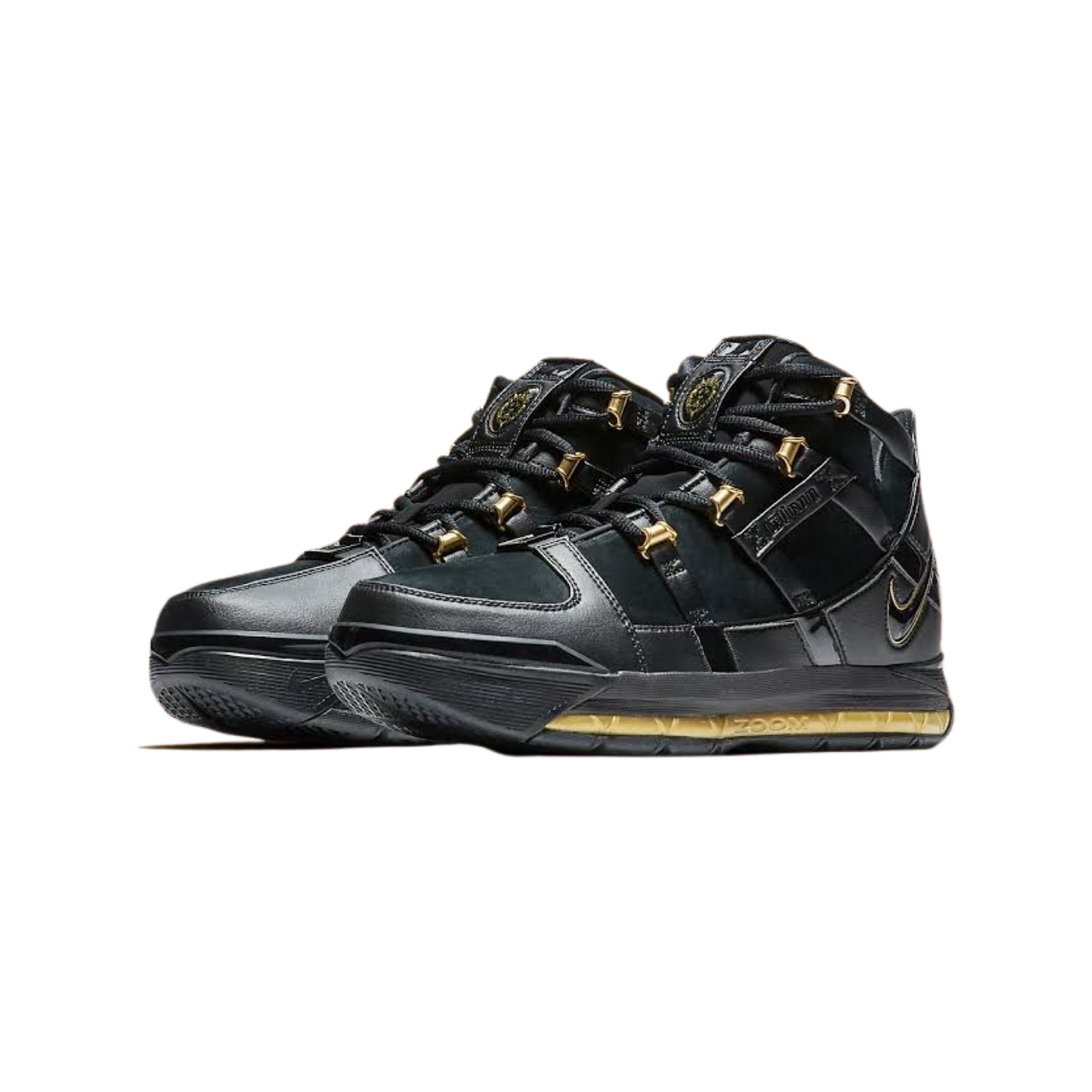 Lebron Zoom 3 Black Metallic Gold 2018