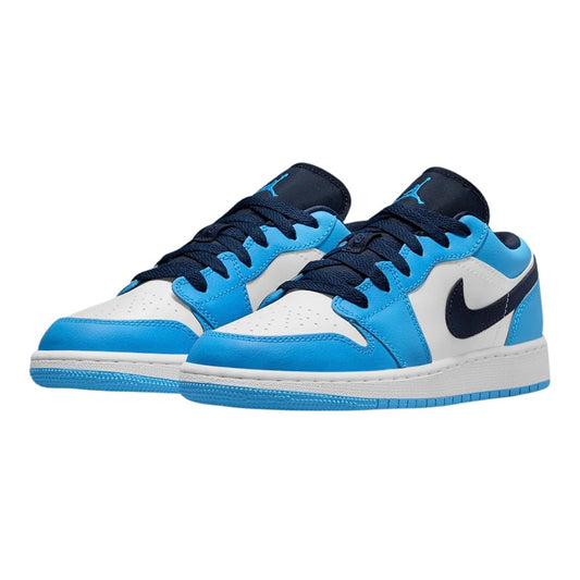 Air Jordan 1 Low GS UNC University Blue White 2021