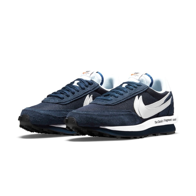 Nike x Sacai x Fragment LD Waffle SF Midnight Navy White