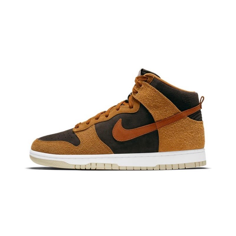 Dunk Hi Retro Premium Velvet Brown Dark Russet