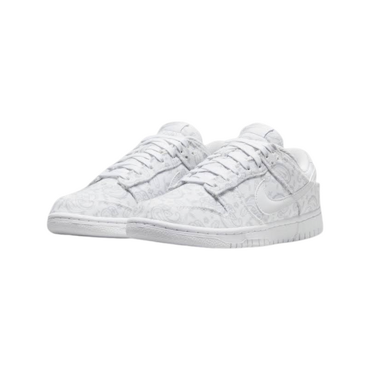 Women's Dunk Low Paisley White White