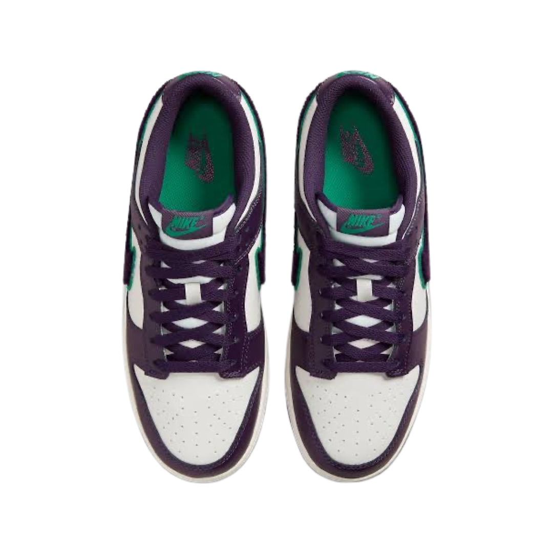 Nike Dunk Low Chenille Swoosh Grand Purple White