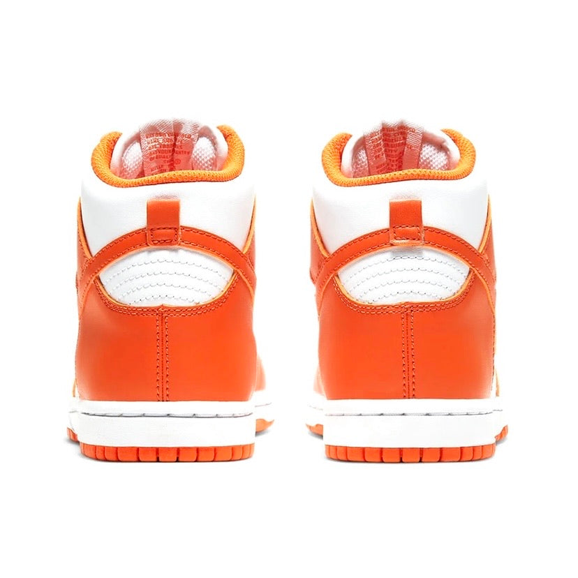 Nike Dunk Hi Retro GS Syracuse White Orange Blaze White