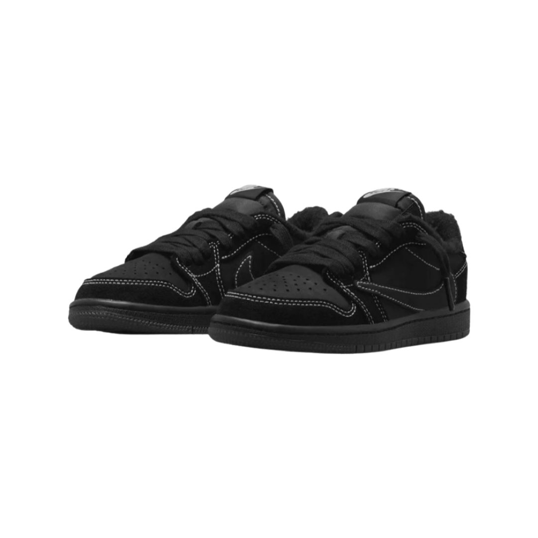 PS Air Jordan 1 Retro Low OG SP x Travis Scott Black Phantom (Pre School)