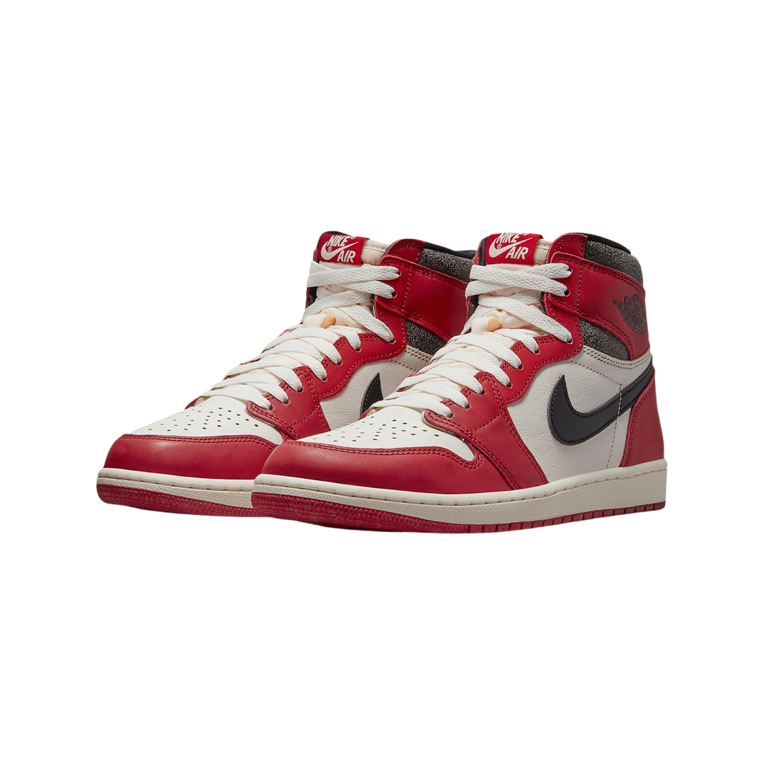 Air Jordan 1 High Retro Lost and Found Varsity Red Black Sail Muslin