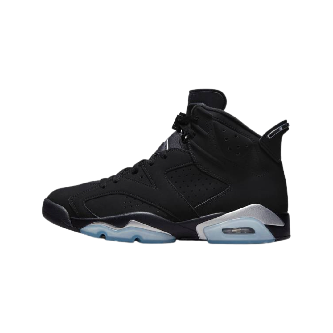 Air Jordan 6 Retro Black Metallic Silver Black