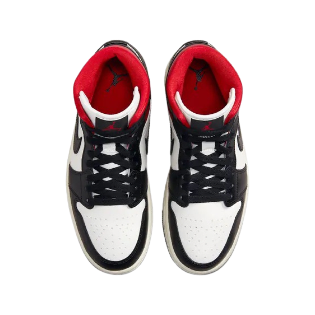 Women’s Air Jordan 1 Mid Gym Red Panda