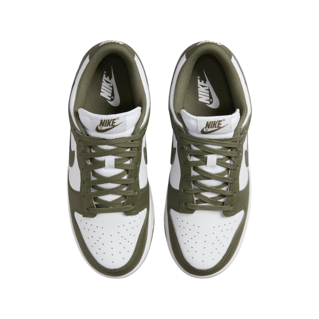 Nike Women's Dunk Low White Medium Olive White