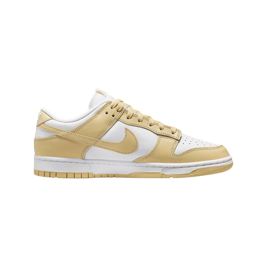 Nike Dunk Low White Team Gold Wolf Grey