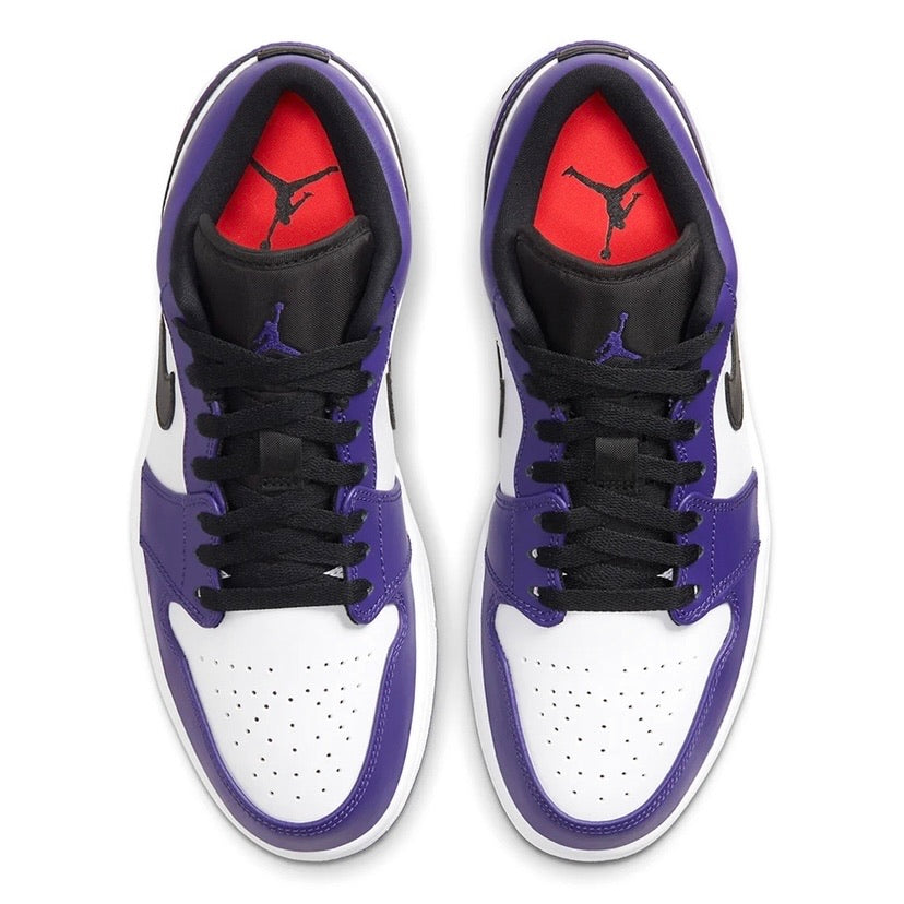 Air Jordan 1 Low Court Purple White