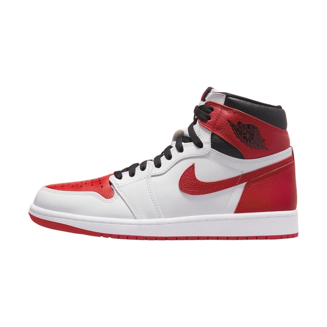 Air Jordan 1 High Retro Heritage White University Red Black