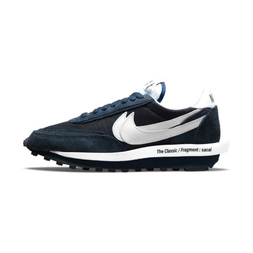 Nike x Sacai x Fragment LD Waffle SF Midnight Navy White