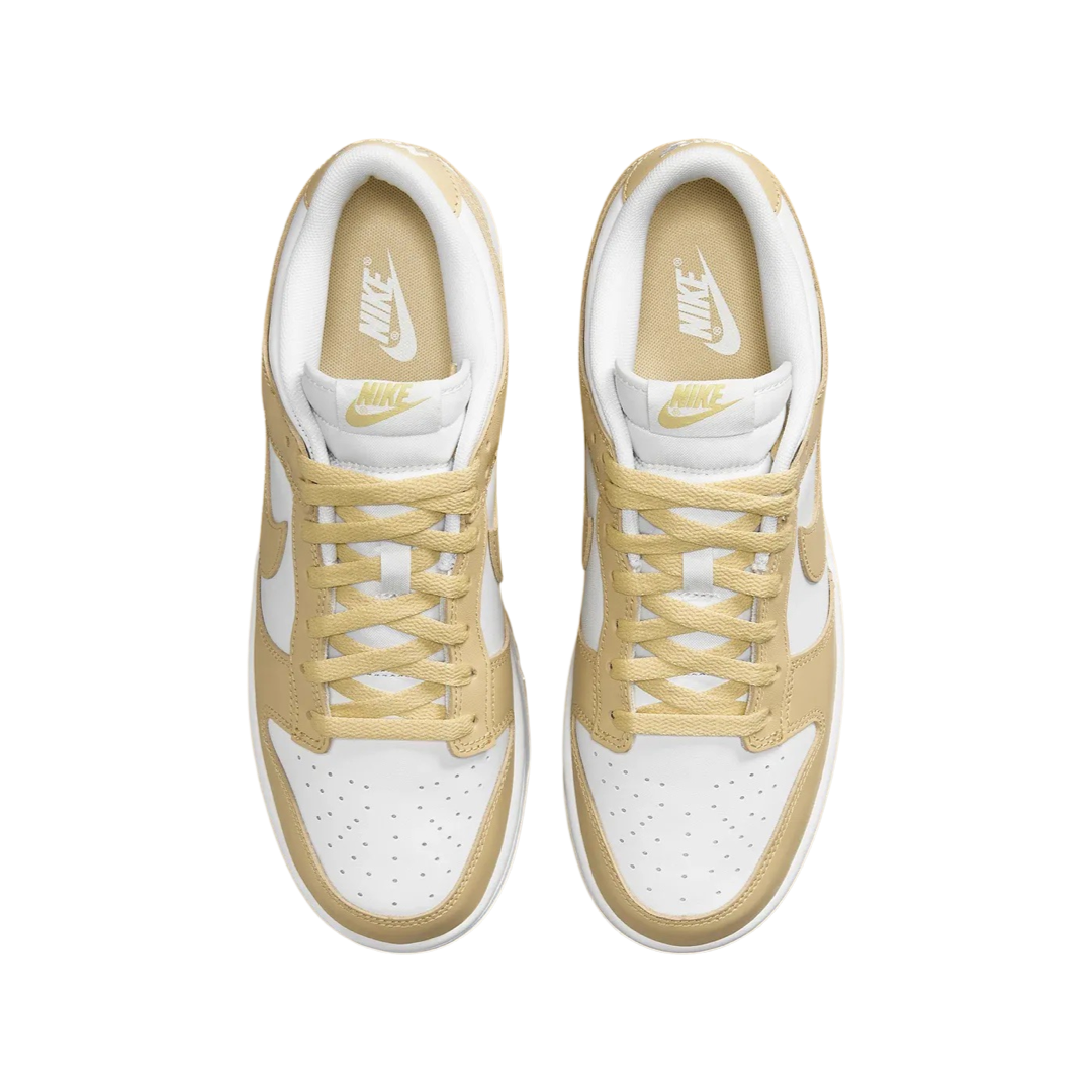 Nike Dunk Low White Team Gold Wolf Grey