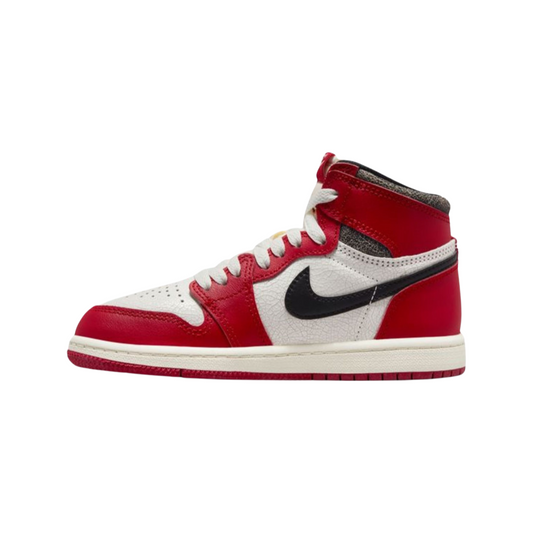 Air Jordan 1 High Retro PS Lost and Found Varsity Red Black Sail Muslin