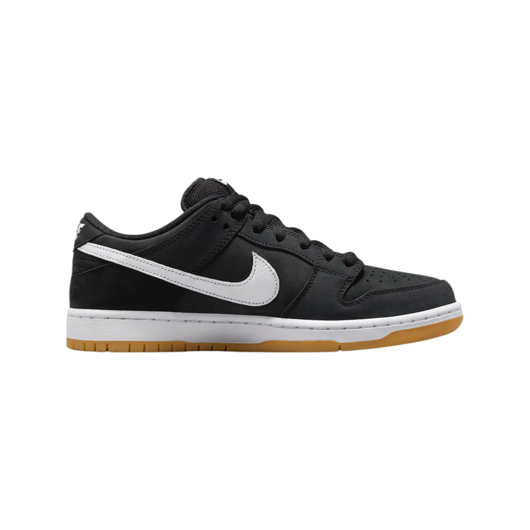 Nike SB Dunk Low Black Gum Black White Black