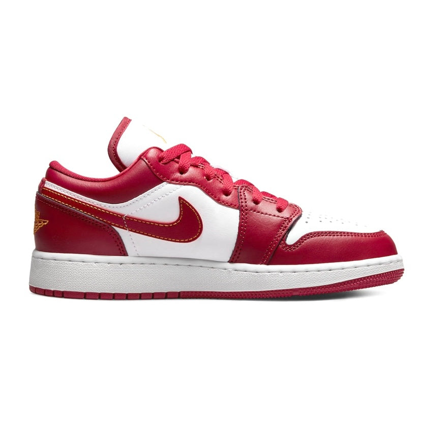 Air Jordan 1 Low GS Cardinal Red White