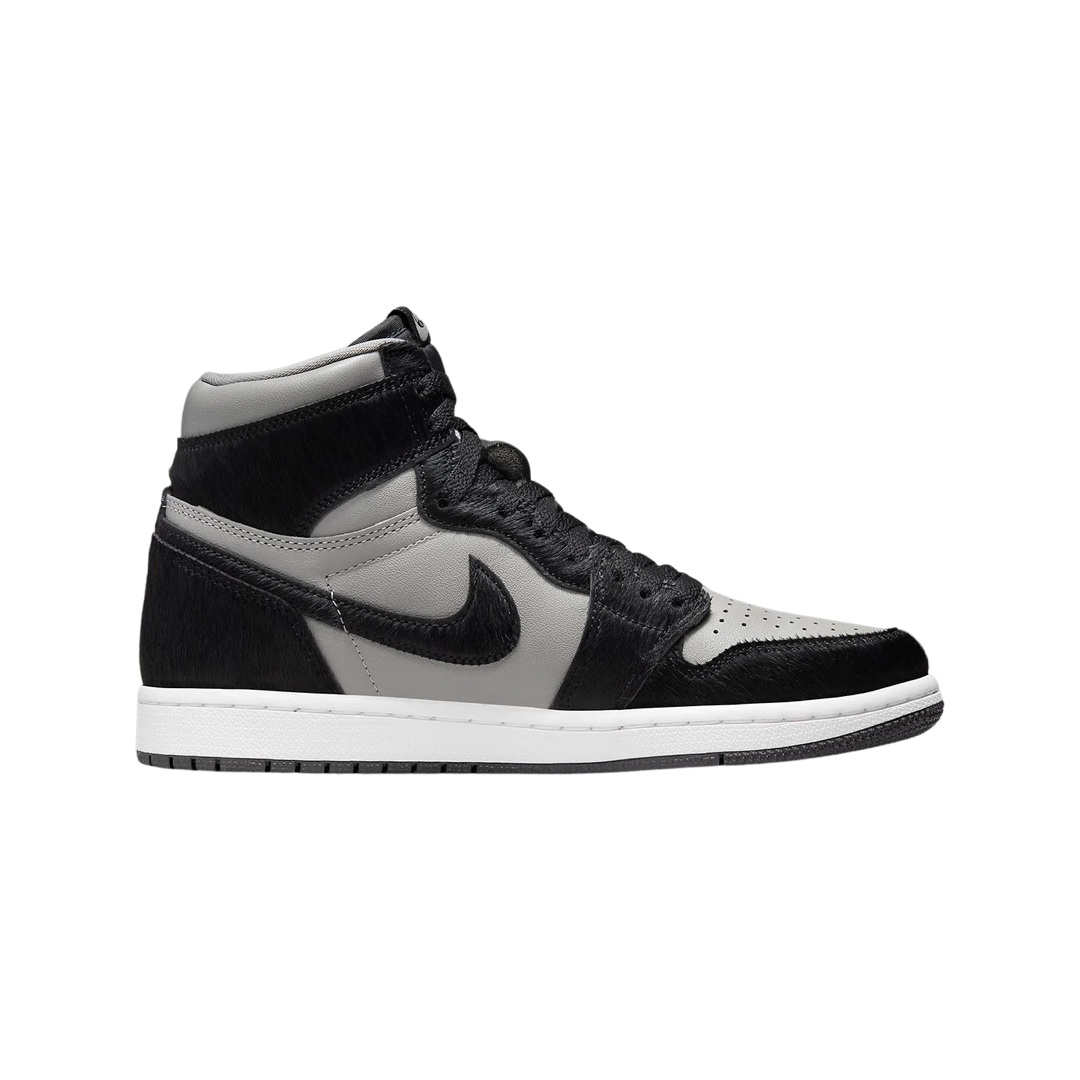 Women's Air Jordan 1 High OG Twist 2.0 Medium Grey Black White