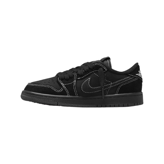 PS Air Jordan 1 Retro Low OG SP x Travis Scott Black Phantom (Pre School)