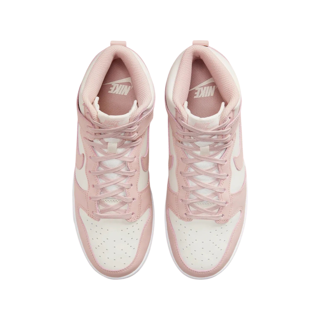 Women's Nike Dunk High Pink Oxford Phantom Pink Oxford White DD1869-003