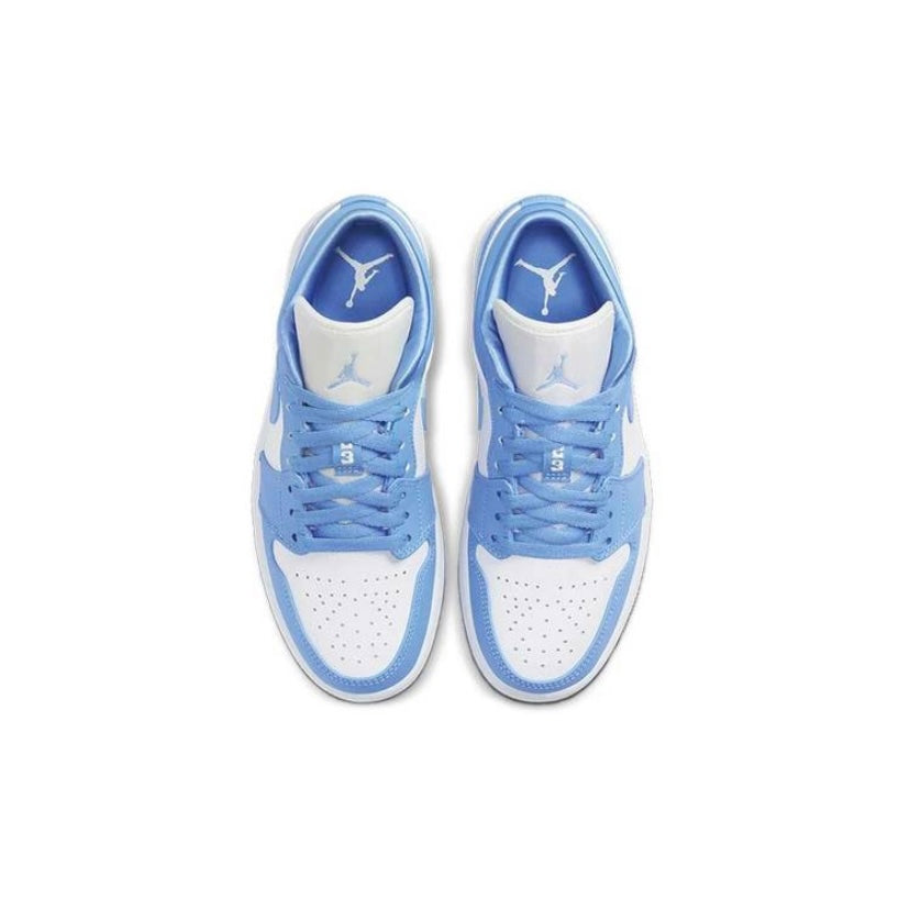 Women's Air Jordan 1 Low UNC University Blue White