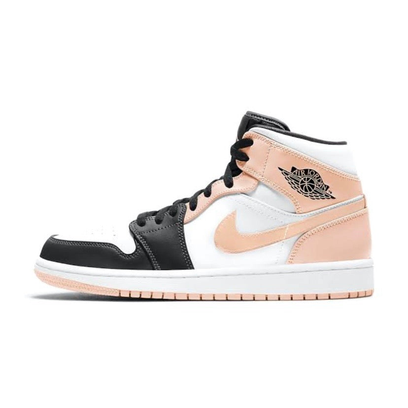 Air Jordan 1 Mid White Crimson Tint Arctic Orange