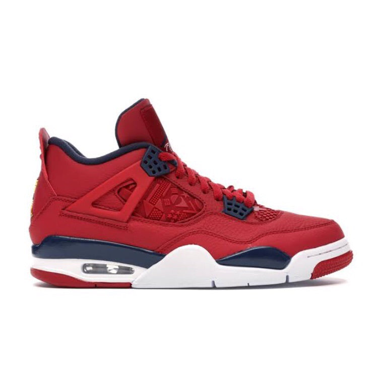 Air Jordan 4 Retro Fiba University Red White