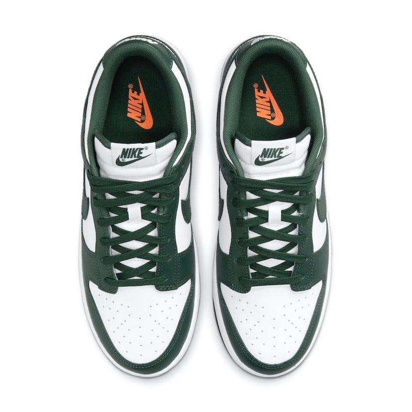 Nike Dunk Low Spartan Green Michigan State Team Green