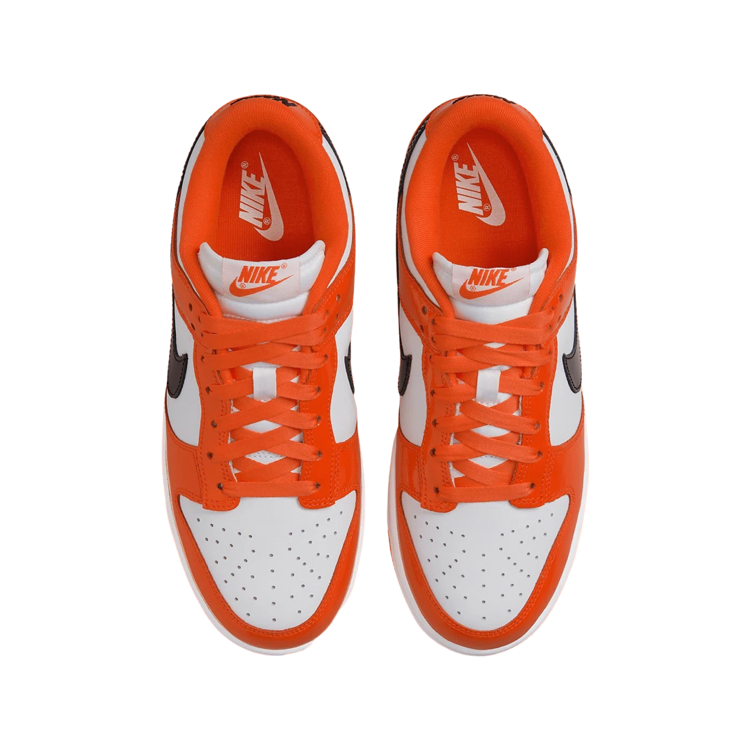 Nike Women's Dunk Low Patent Halloween Brilliant Orange Black