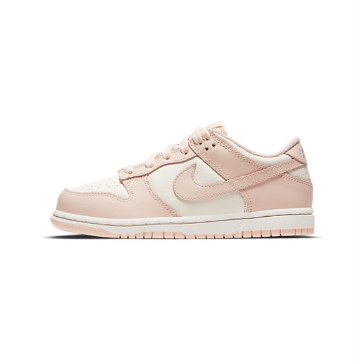 Kids PS Dunk Low Sail Orange Pearl Pre-School By Nike
