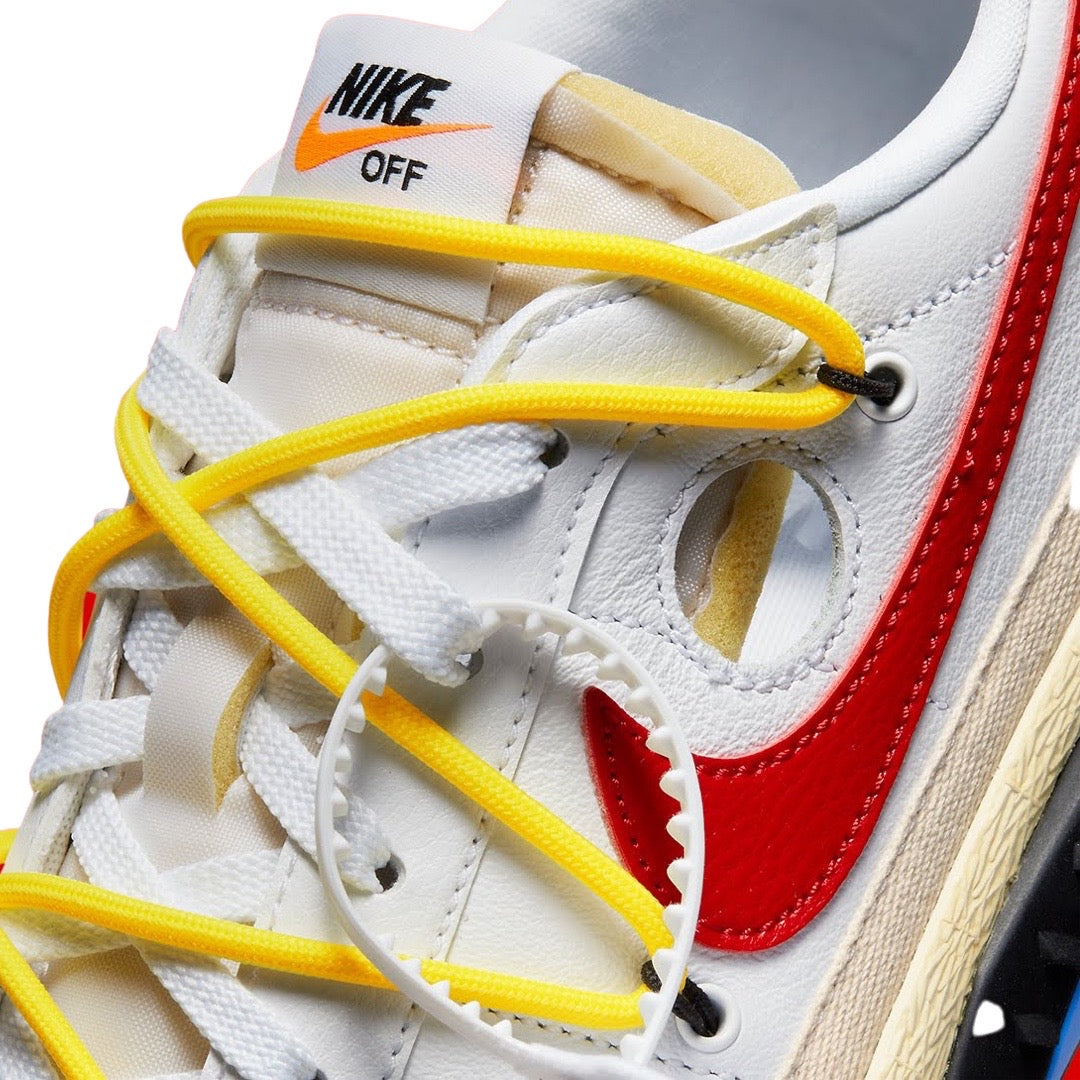 Off-White x Nike Blazer Low White University Red