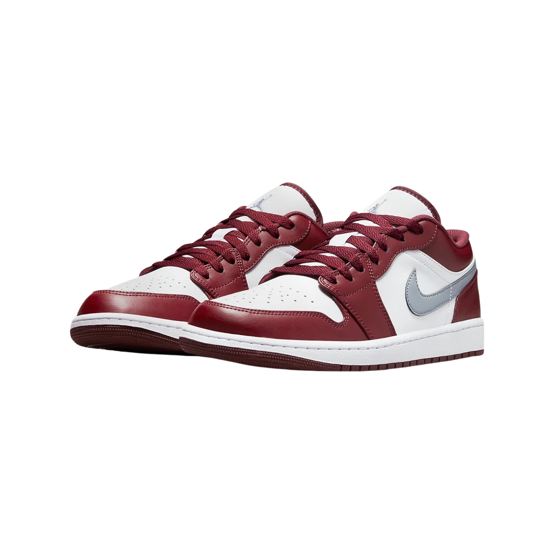 Air Jordan 1 Low Bordeaux Cherrywood White