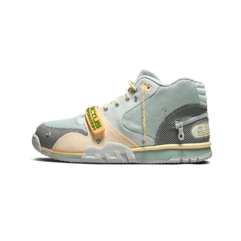 Travis Scott x Nike Air Trainer 1 Cactus Jack Grey Haze Olive Aura