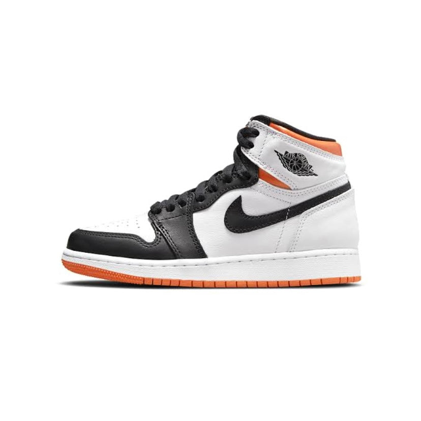 Air Jordan 1 High Retro GS Electro Orange White Black