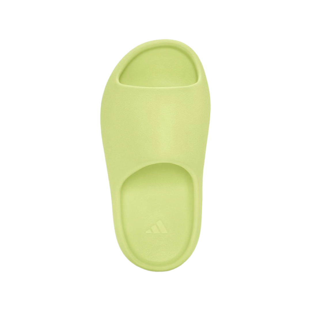 Kids Yeezy Slide Green Glow