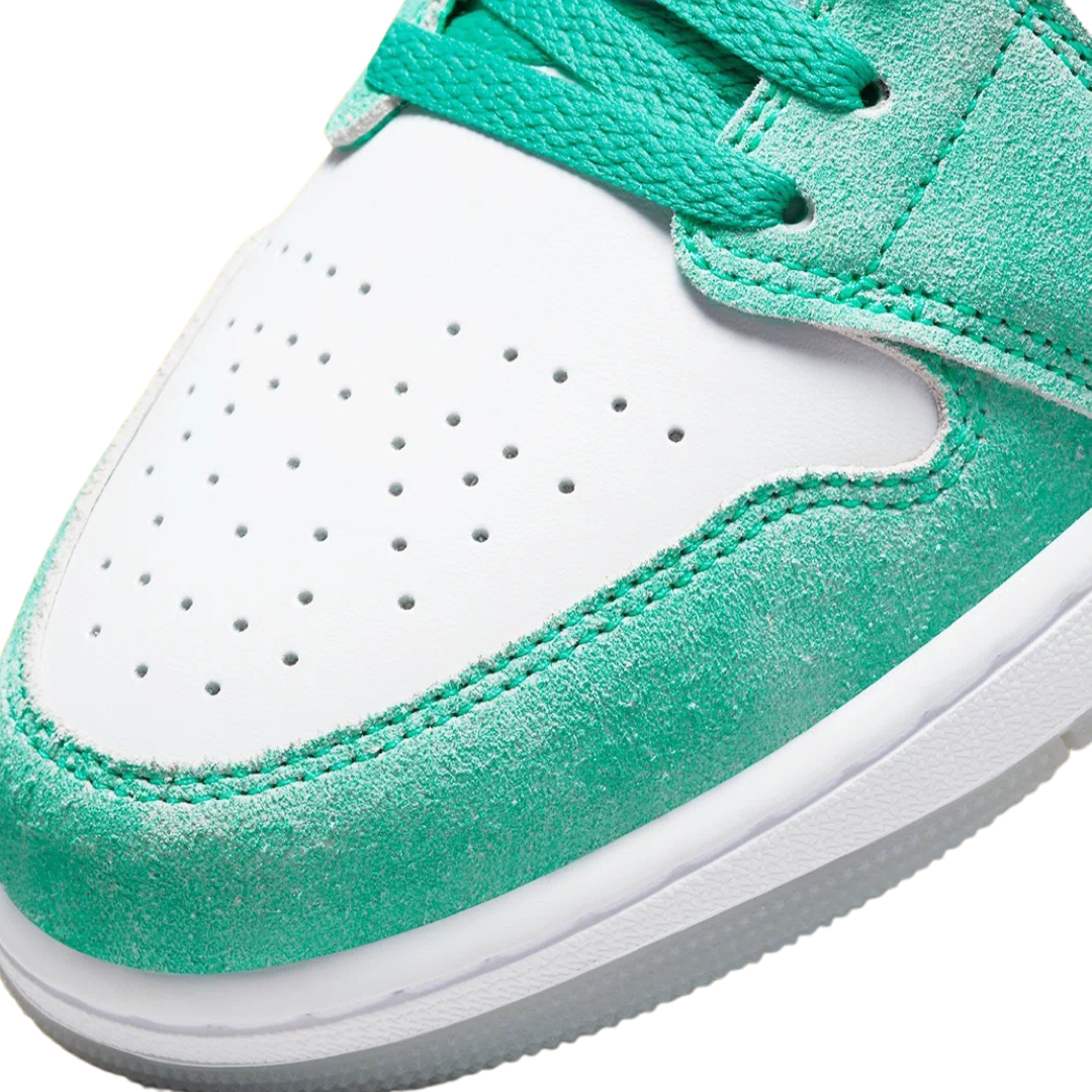 Air Jordan 1 Low New Emerald Taxi White