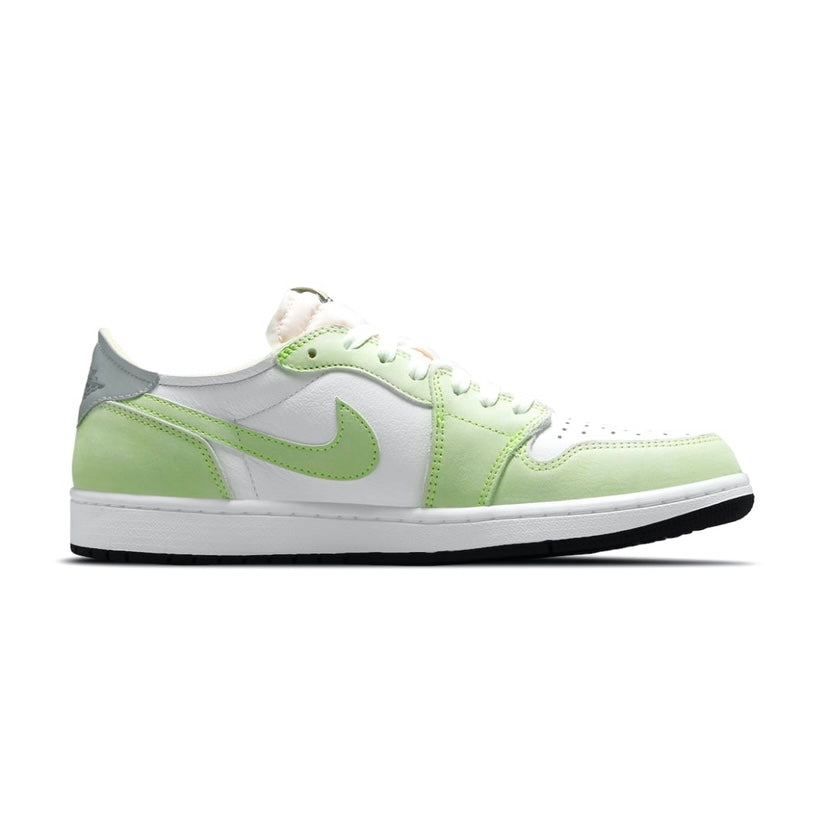 Air Jordan 1 Low OG White Ghost Green Black