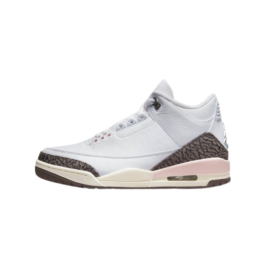 Women's Air Jordan 3 Retro White Dark Mocha Atmosphere Sail