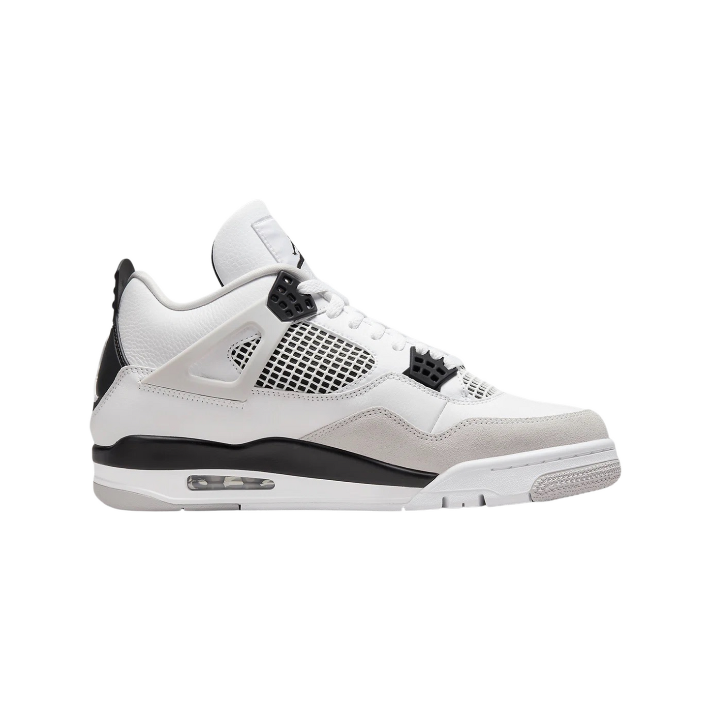 Air Jordan 4 Retro Military Black White Black Neutral Grey