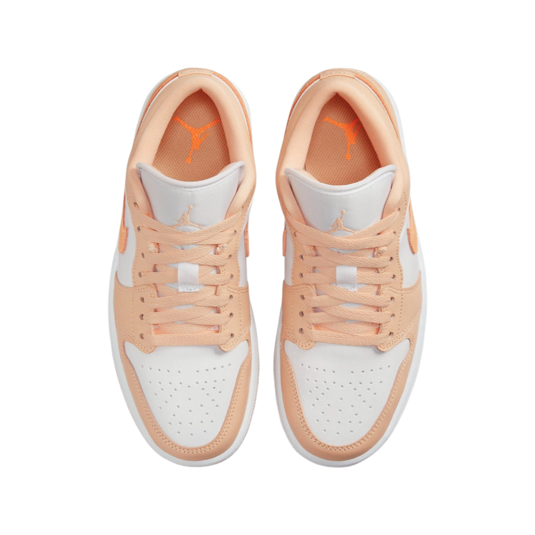 Women's Air Jordan 1 Low Sunset Haze White Bright Citrus