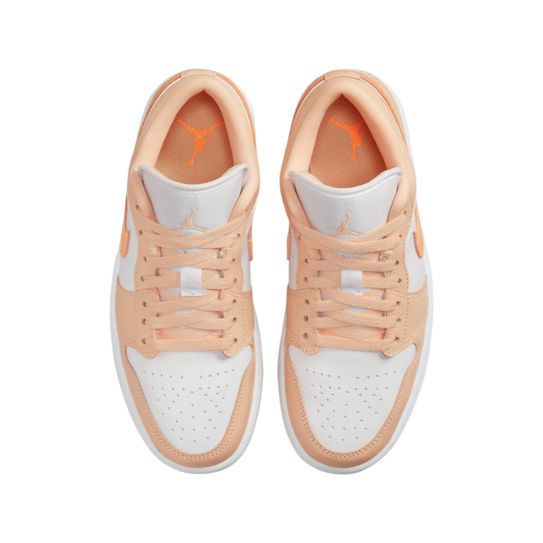 Women's Air Jordan 1 Low Sunset Haze White Bright Citrus