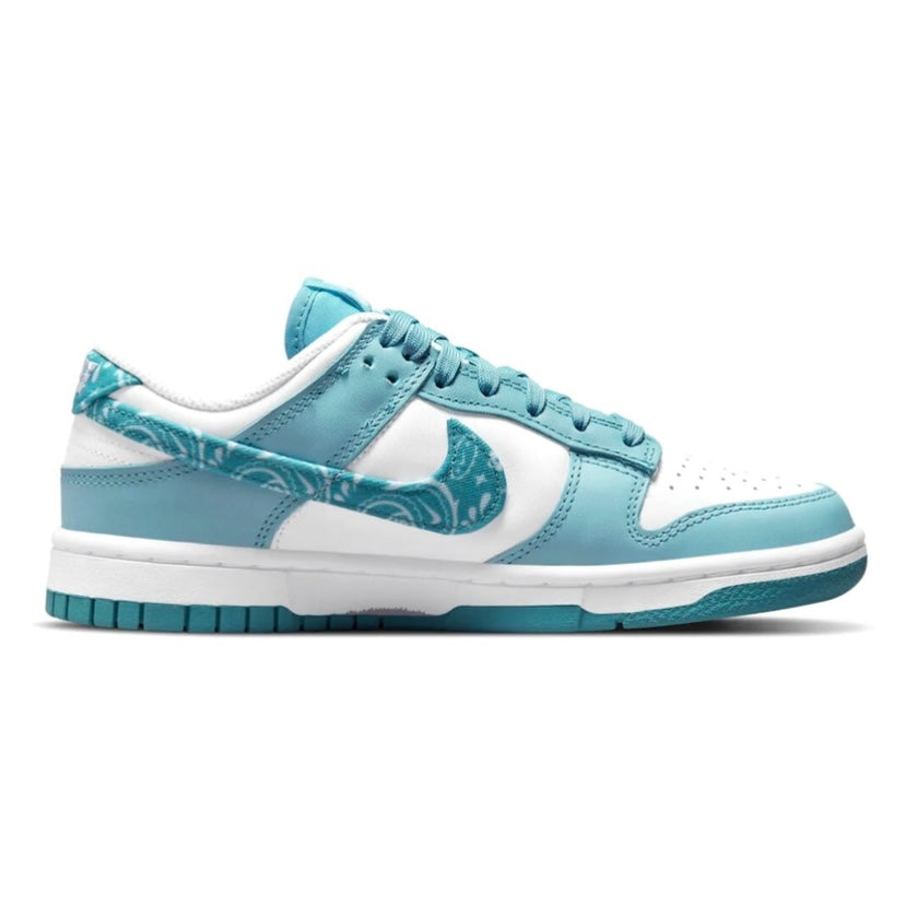 Women's Dunk Low Blue Paisley Blue White