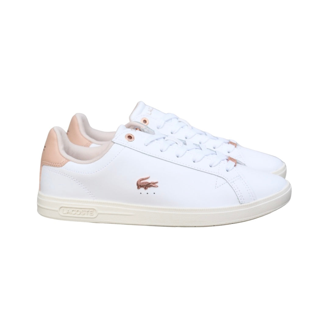 Women's Graduate Pro White Rose Bronze By Lacoste