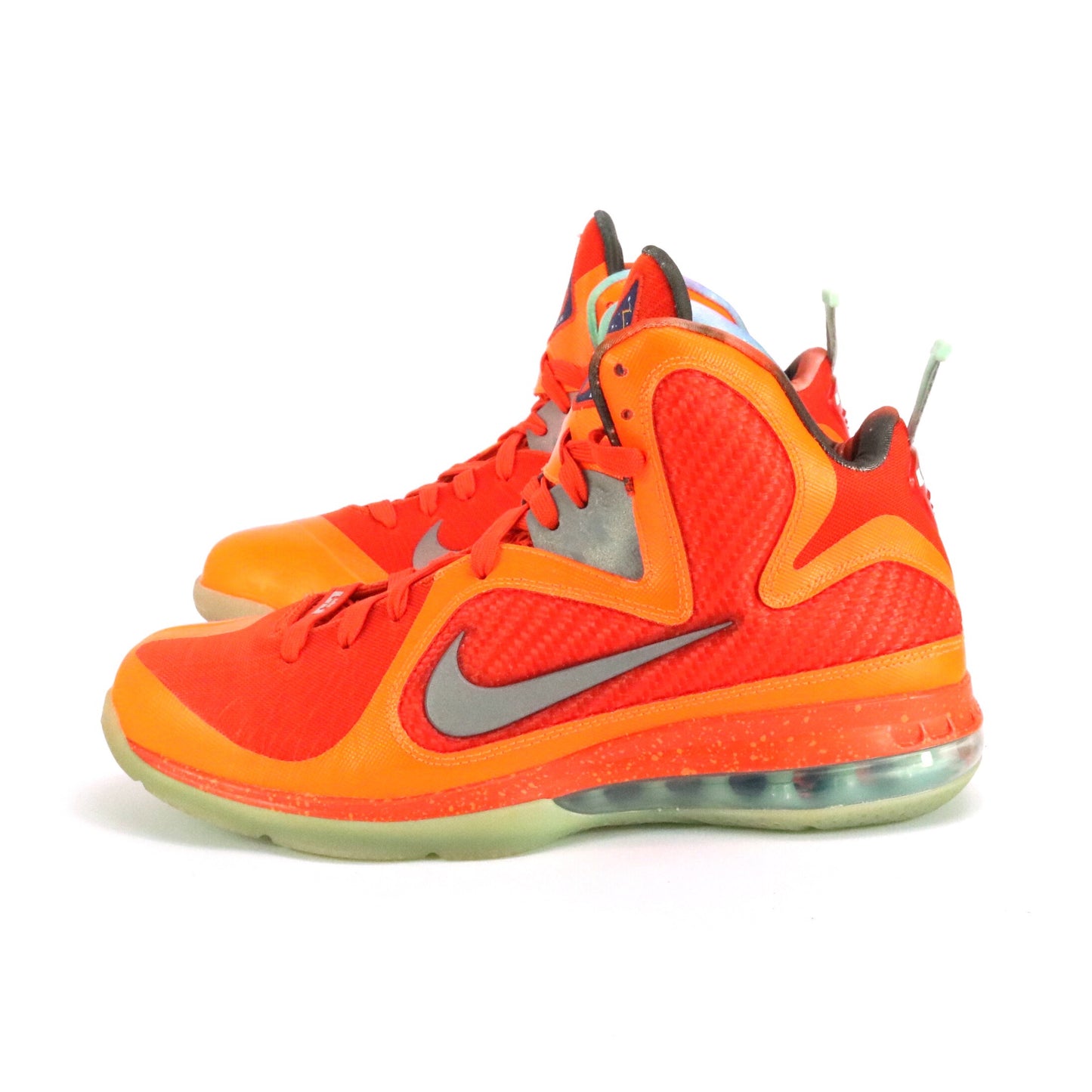 Lebron 9 All Star Galaxy Big Bang Total Orange Metallic Silver Team Orange Mango