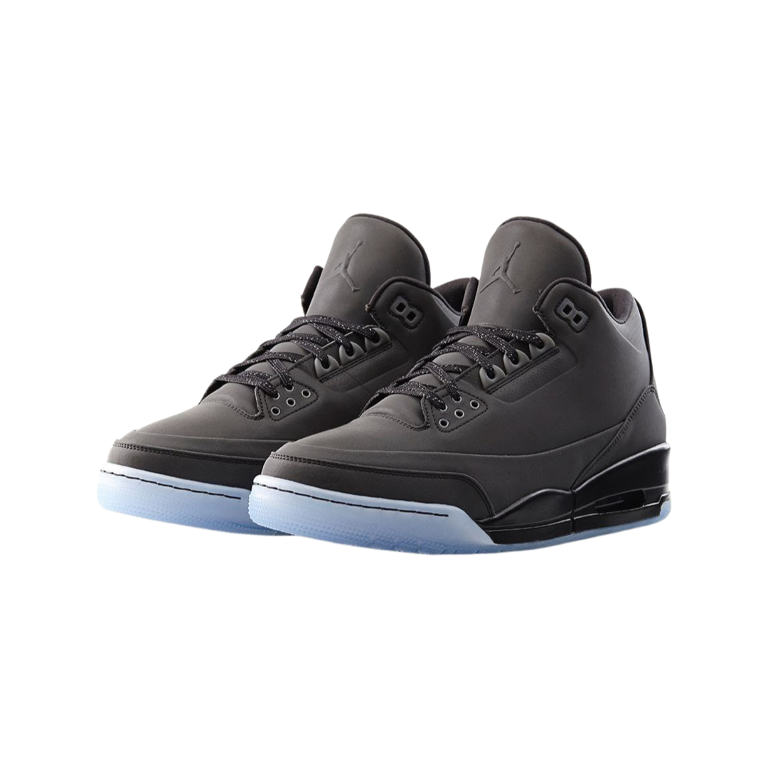 Air Jordan 3 "5LAB3" Black Black Clear