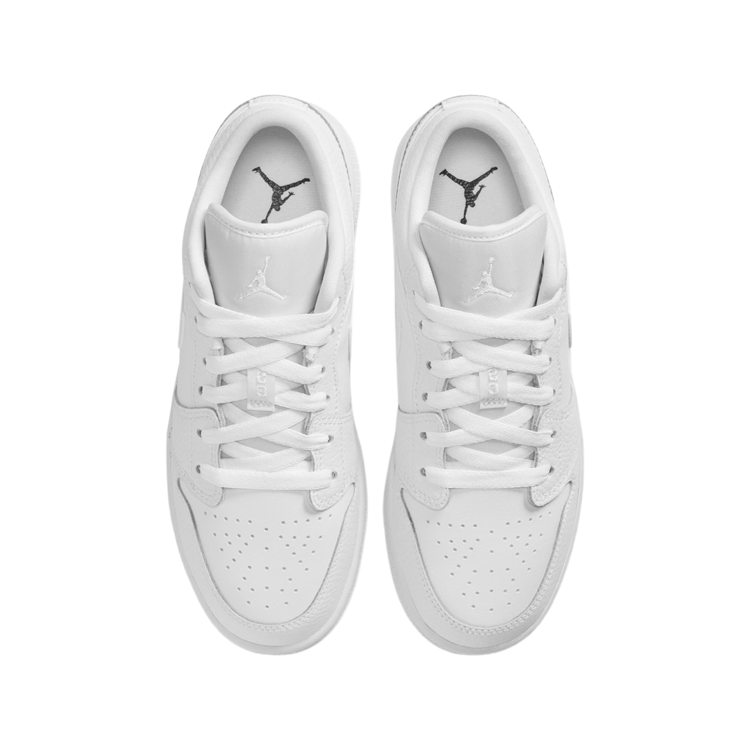 Air Jordan 1 Low GS Triple White White