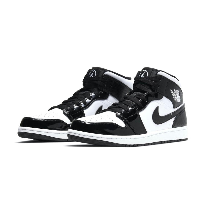 Air Jordan 1 Mid SE Carbon Fibre Black White