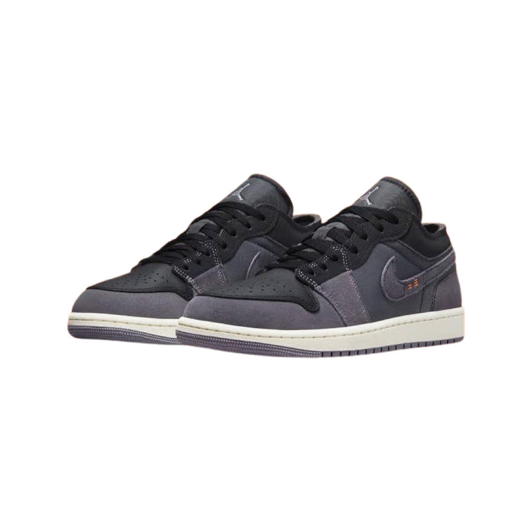 Air Jordan 1 Low SE Craft Inside Out Black Grey Orange