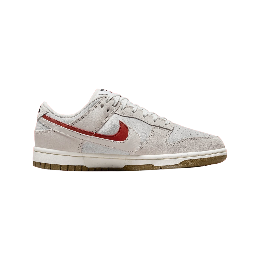 Nike Women's Dunk Low Summit White Double Swoosh Phantom Cinnabar