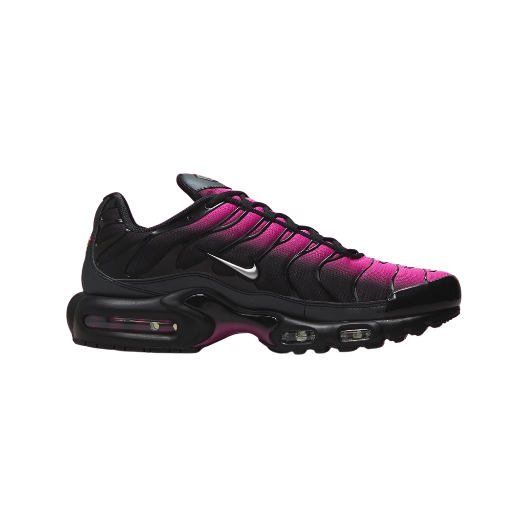 Nike Air Max Plus Black Metallic Silver Black Pink